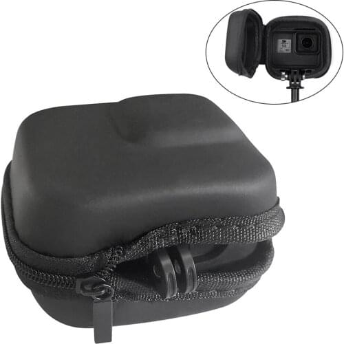 Mini Camera Bag Fit for GoPro Hero 9 8 7 5 Black Mini EVA Storage Case Bag Mount Fit for GoPro Action Camera Accessories Light