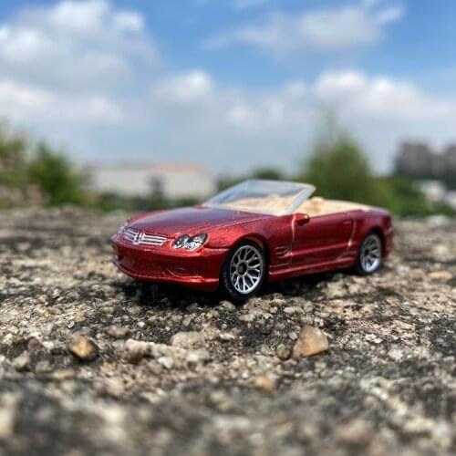 1:61 Simulation Mercedes-Benz SL55 Roadster Alloy Model Toy Diecast Sports Car Vehicel Toy Collection Ornaments