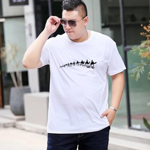 Fashion Camel Print Mens T-shirt Short-Sleeve O-Neck S-5XL Plus Size Soft T Shirt Casual Tops Tees Outdoor Sports Clothing