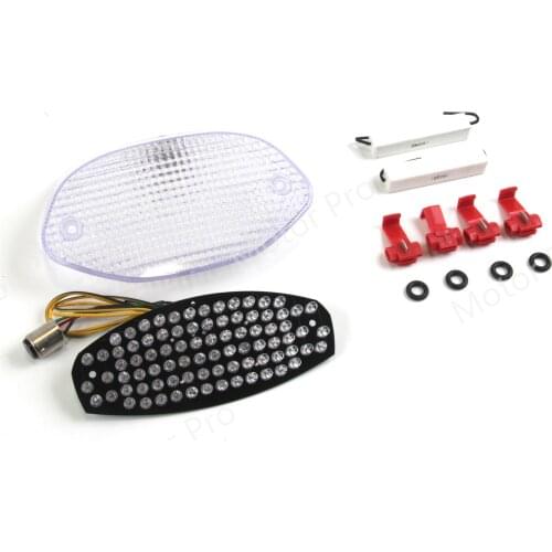 Motorcycle E-Mark Taillight For BMW F650CS 2001 2002 2003 2004 LED Turn Signals Brake Rear Tail Light F 650 CS