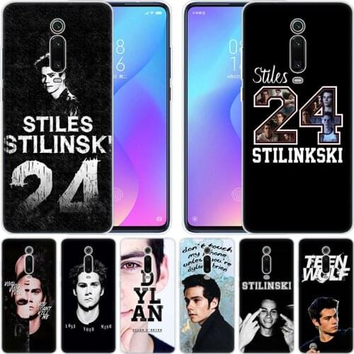 Soft Silicone Case Teen Wolf Dylan Obrien for Xiaomi Pocophone F1 Mi 9T Pro CC9 CC9E 9 9SE 8 A3 A2 Lite A1 5X 6X Mix3 Play Cover