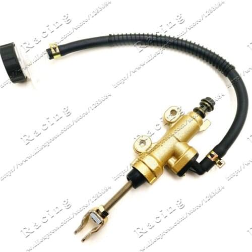 Motorcycle Rear Foot Hydraulic Brake Pump For Suzuki Kawasaki Honda Yamaha Refit Rear Brake Master Cylinder Pump