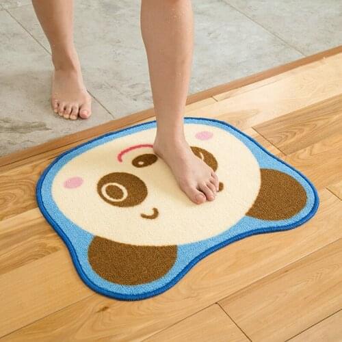 New Cartoon Doormat Floor Mat Anti-slip Water Absorption Carpet Kitchen Mat Door Mat Cat Kitchen Carpet Toilet Rug Porch Doormat