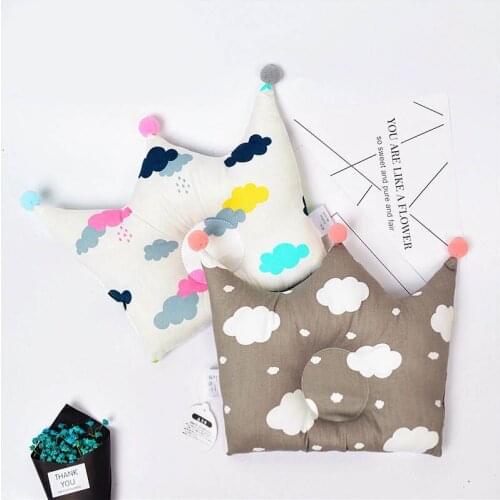 Newborn Baby Pillow Prevent Flat Head Baby Shaping Pillow Star Cloud Nursing Pillow Baby Room Decor Baby Decoration Room