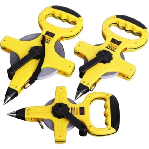 Professional Measuring Tape 30M/ 50M/100M retractable ruler Tape For Construction Worker Measuring Tools engineering measurement