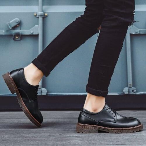 Sneakers sports black men sport Mens hot causal leather new Casual flat male sale man fashion Sneaker leisure shoes shoe casual