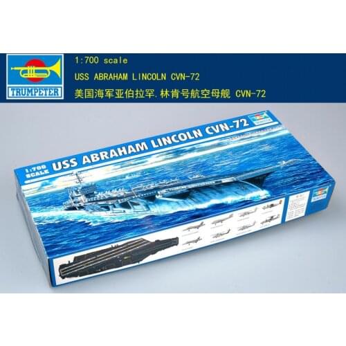 RealTS trumpeter 1 700 USS ABRAHAM LINCOLN CVN 72 AIRCRAFT CARRIER