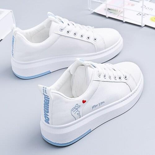Shoes female spring and summer student white shoes female 2021 hot sale flat summer shoes casual female shoes