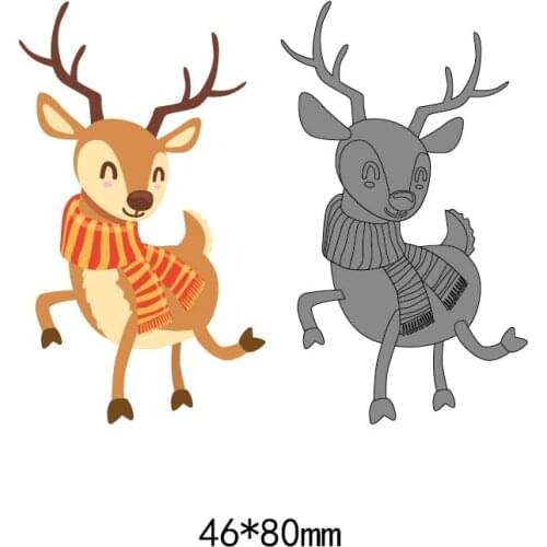 Cutting Dies Cute Cartoon Animal Metal steel Die Cuts stencils For DIY Scrapbooking Photo Album Embossing paper Cards