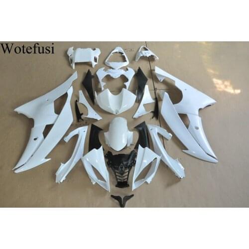 Wotefusi ABS Injection Mold Unpainted Bodywork Fairing For Yamaha YZF R6 2008 2009 [CK1070]