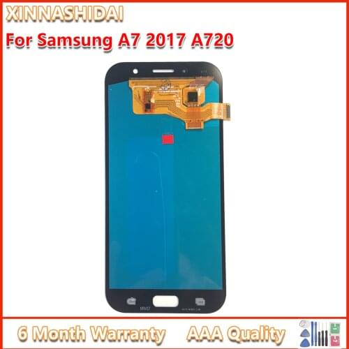 5.7'' LCD Display For SAMSUNG Galaxy A7 2017 A720M A720Y A720F A720 LCD Display Touch Screen Assembly Replacement