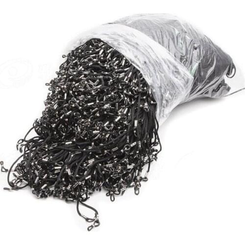 10Pcs Sunglasses Neck Strap Cord Eyeglass Glasses Lanyard String Holder Black Sports Glasses Hanging Rope Chain