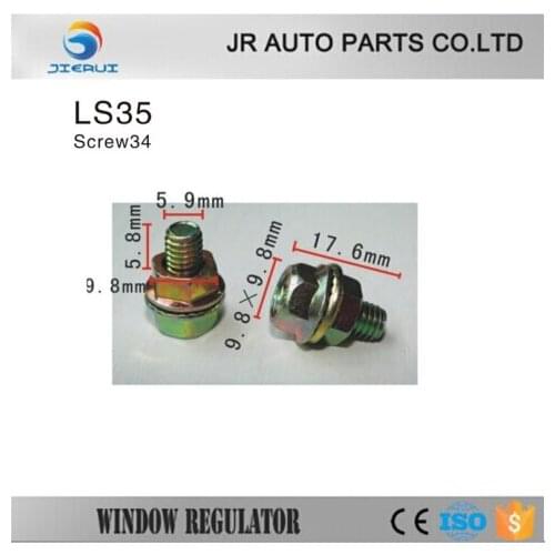 10x General screws, metal clips, water pipes