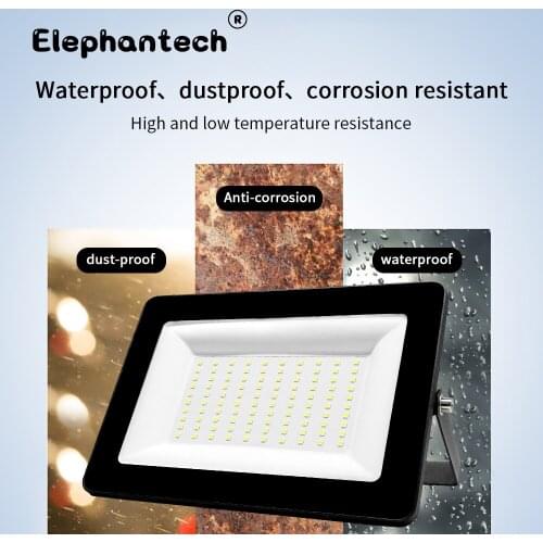 50W 100W 200W 300W LED Flood Light 220V-240V Floodlight Street Light Waterproof Outdoor Lighting Engineering Flood Light