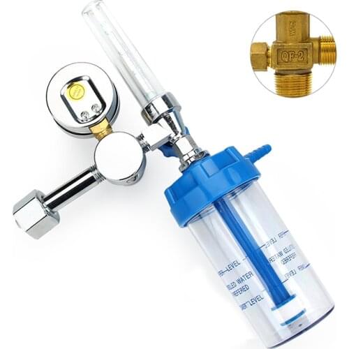 Household Oxygen Inhaler Flow pressure gauge pressure reducing valve pressure regulator respiratory organ