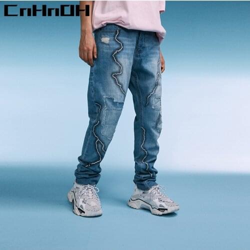 CnHnOH Loose Jeans For Men