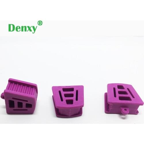 Denxy 10pcs Dental Mouth Prop Bite block Rubber Opener Cheek Retractor Intraoral Device dentist materials orthodontic brackets