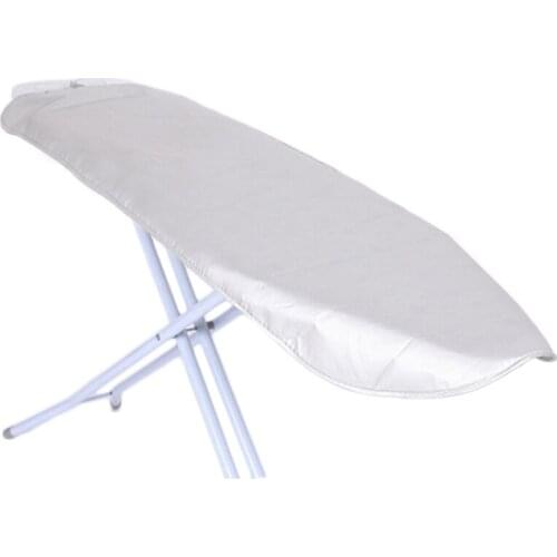 2 Sizes Home Universal Silver Coated Padded Ironing Board Cover & 4mm Pad Thick Reflect Heavy Heat Reflective Scorch Resistant