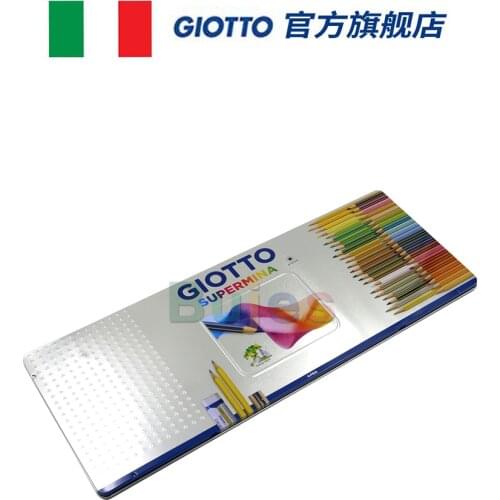 Giotto Supermina46 46 Colored Pencils, Color Pencil Set for Adult Coloring Pencils, Artist Drawing, Sketching,color Pencils