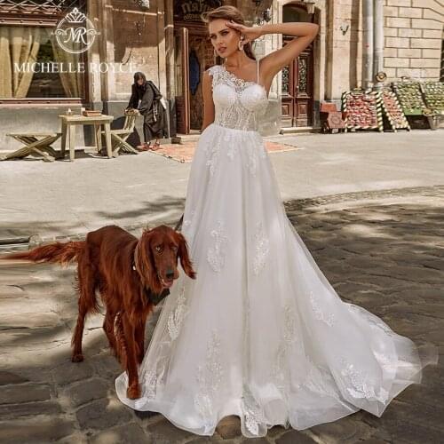 Michelle Royce Womens One Shoulder Dresses