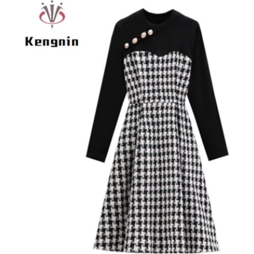 Womens Summer Sundress 2021 New Korean Chic Loose Casual Dresses Short Sleeve T-Shirts Long Dress Blue Color Robe Dress KE1408