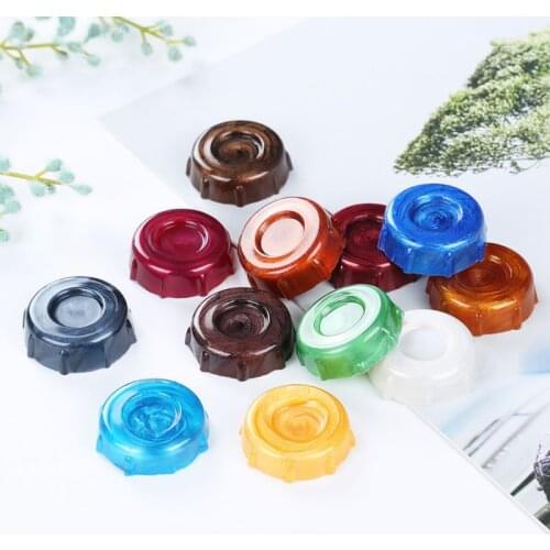 10ml Pearlescent Pigment Powder Rainbow UV Resin Epoxy Material For DIY Jewelry Pendant Making Crafts Accessories 12 Colors E56C