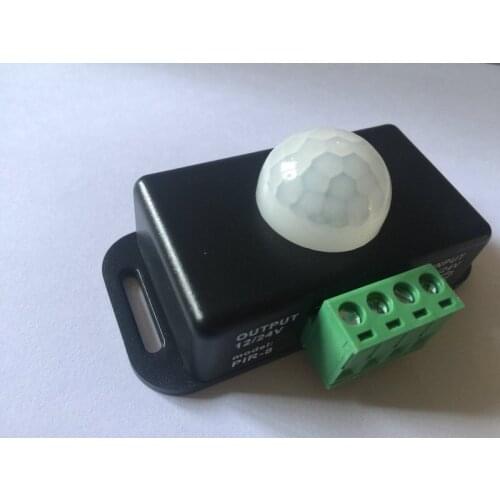 DC 12-24 V Mini Infrared PIR Motion Sensor Switch Detector For Lighting Light