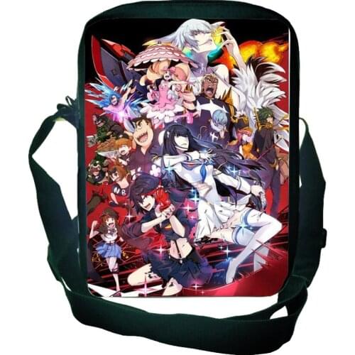 Feminina Kill La Kill Matoi Ryuuko Shopping Bags Travel Shoulder Bags Anime Messenger Bag Kids Bookbag Casual Handbags Bolsas
