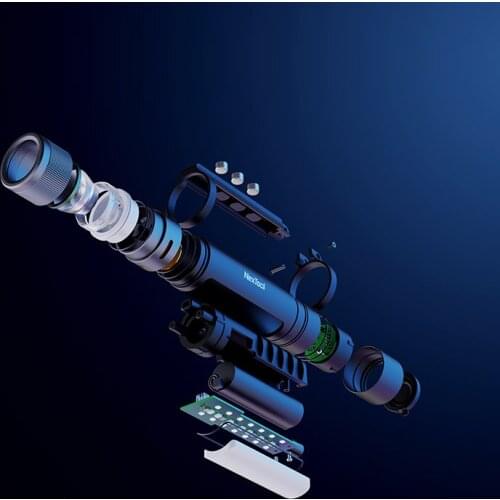 Outdoor Liuhe a thundering flashlight night activities emergency charging treasure multi-purpose flashlight