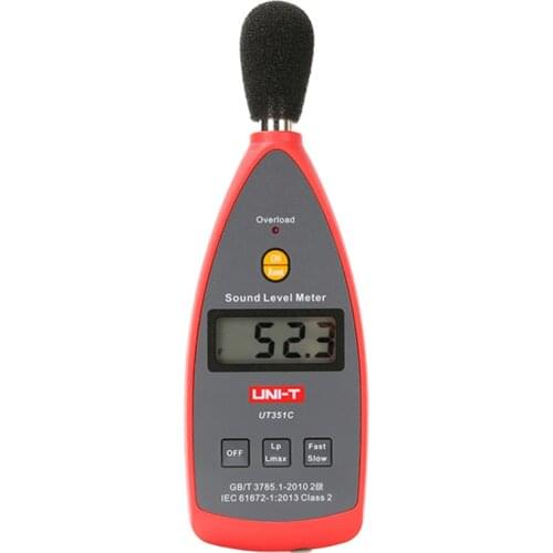 UNI-T UT351C noise meter digital sound level measurement volume decibel meter noise test detector