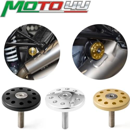 MOTO4U For BMW R nine T CNC Screw For Retaining exhaust bracket Exhaust mounting Bolt Three Colors
