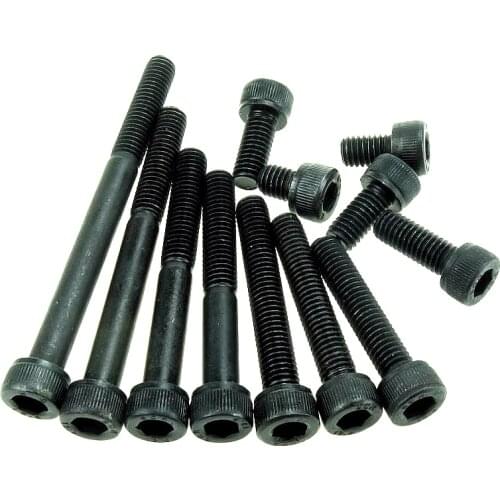 M2 M3 M4 M5 M6 M8 Hexagon socket screws Hex Head Socket Cap Screw Black 12.9 Grade Bolts