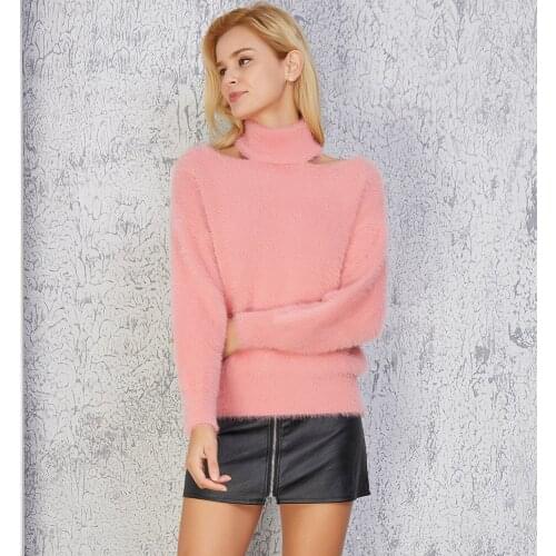 Poncho Computer Knitted Promotion Limited Lycra O-neck Feminino 2019 Autumn And Winter Sexy Strapless Sweater Knitting