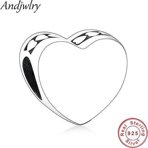Fit Pandora Charms Bracelet 925 Silver Original Charms Love Heart Beads for Making Women DIY Silver Jewelry Women Berloque