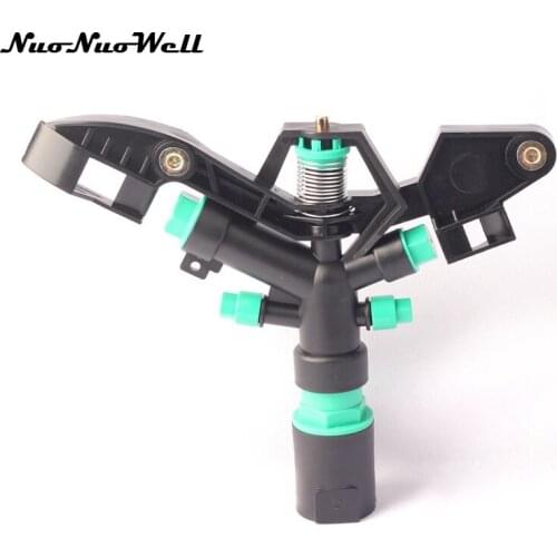 1pcs NuoNuoWell 1" DN25 Rotating Water Sprinkler Spray Nozzle Connector Rotate Rocker Arm Garden&Lawn Irrigation System Supplies