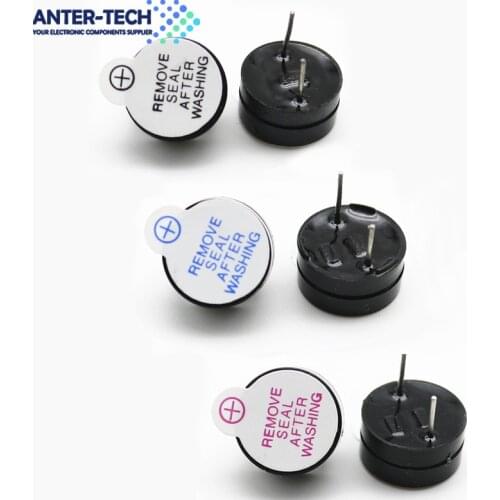 10PCS/LOTE 12095 3V 3.3V 5V 12V Active Buzzer Magnetic Long Continous Beep Tone 12*9.5MM 16R New Original Good Quality