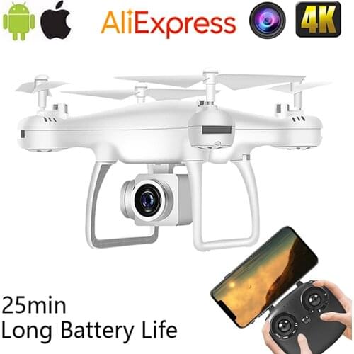 2021 New RC Drone Quadcopter UAV 4-Aixs Aircraft with Camera 4K HD Aerial Photography FPV WIFI Connect High Quality Quadrocopter