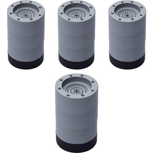4PCS Washing Machine Adjust Height Anti-vibration Pad Prevent Noise Anti-slip Washing Machine Feet