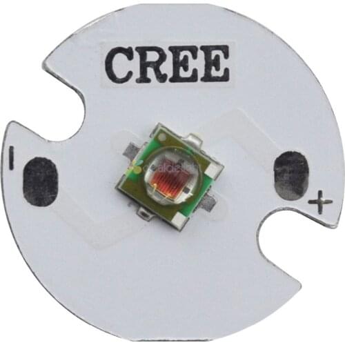 5PCS Cree XLamp XPE XP-E 1W 3W RED 620nm-630nm LED Light Emitter Bulb mounted on 16mm UFO PCB