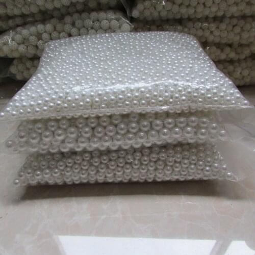 500g white not have hole high imitation pearls DIY originality handwork accessories wholesale phone beauty essential 4mm-20mm