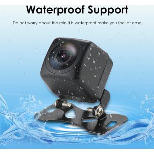 170 Degrees Auto Parking Waterproof Night Vision AHD Reverse Camera CCD Packing Assistance Compatible for All Car Radio