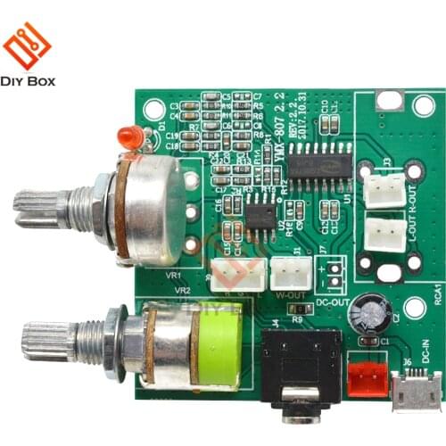 DC 5V 20W 2.1 Dual Channel Class D Audio Amplifier board module 3D Surround Stereo Digital Power Amplifier Board AMP For Arduino