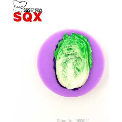 Chinese cabbage shape 3D Silicone Cake Mold fondant Mould tools Cake DIY Handmade Decoration Tool Food Grade Material LH41