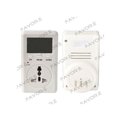 Italy Version digital energy meter, digital energy calculators, Measurement socket