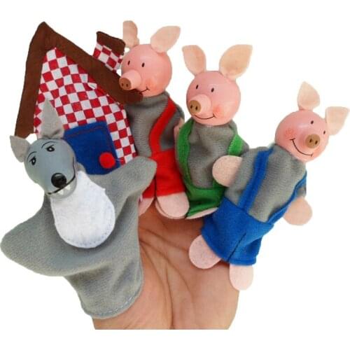 MENG BEAR Hand Puppets And Finger Puppets