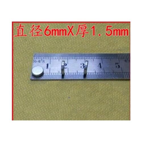 6MM*1.5MM Mini Small N35 Round Magnet Neodymium Magnet Permanent NdFeB Super Strong Powerful Magnets