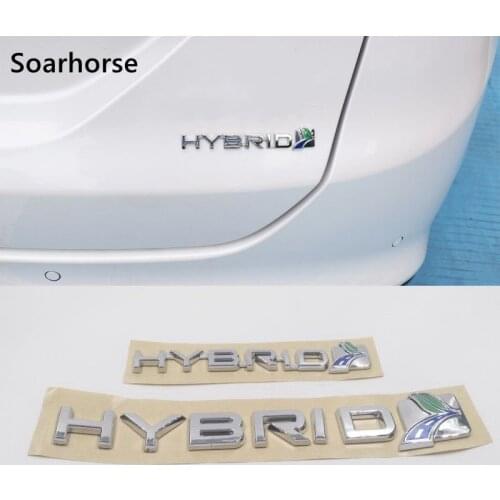 New For Ford Fusion Mondeo C-Max 2013-2016 Hybrid Emblem Car Front Door Rear Trunk Badge Sticker DS7Z9942528G