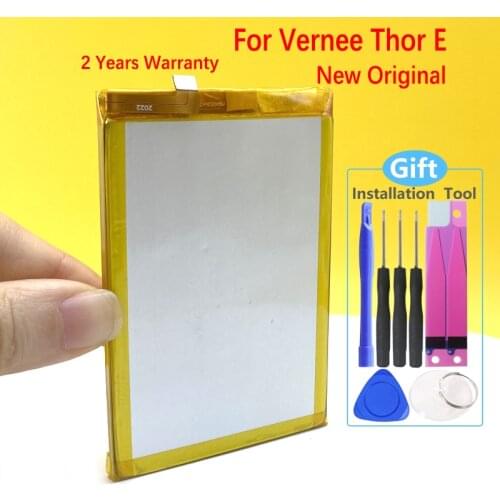 100% Original MTK6753 5020mAh Battery For Vernee Thor E Mobile Phone Latest Production High Quality Battery+Home Delivery