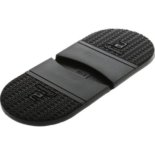 Rubber Shoes Heel Anti Slip Shoe Repair Replacement Supplies Black Thickness Unisex Foot Pads Insole Heel One Size 6.5mm