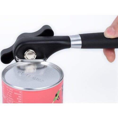 Side Cut Manual Can Opener Professional Heavy Duty Safety Lid Lifter Can Opener Kitchen Accessory